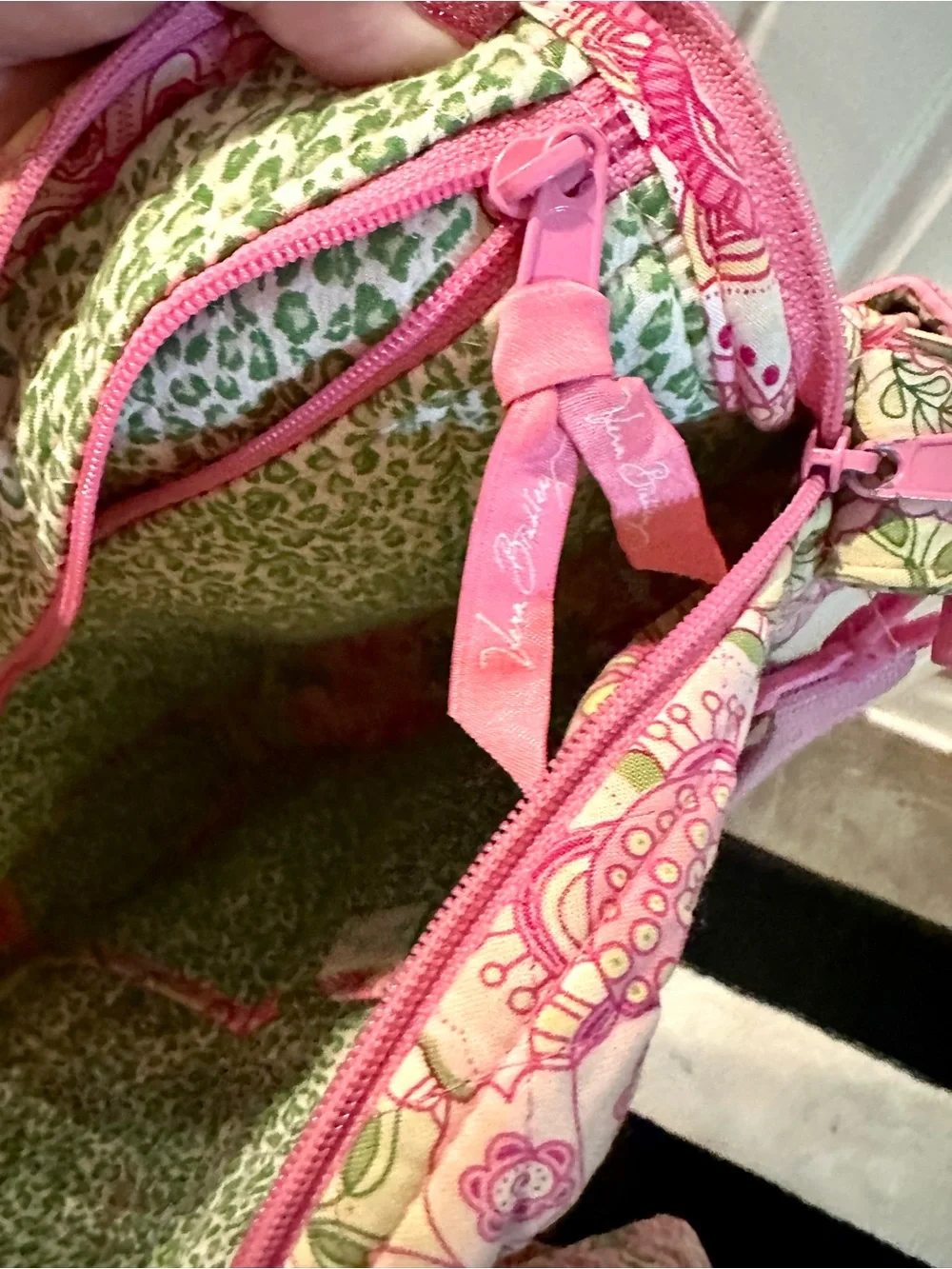 Vera Bradley Petal Pink Floral Quilted Computer Bag  - Women's Tote Rare find
